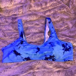 SHEIN plus tie dye top